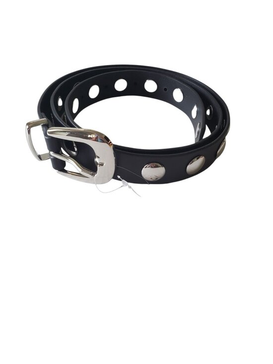Madewell Black and Silver Studded Western Belt XXL NWT‎ main image 11